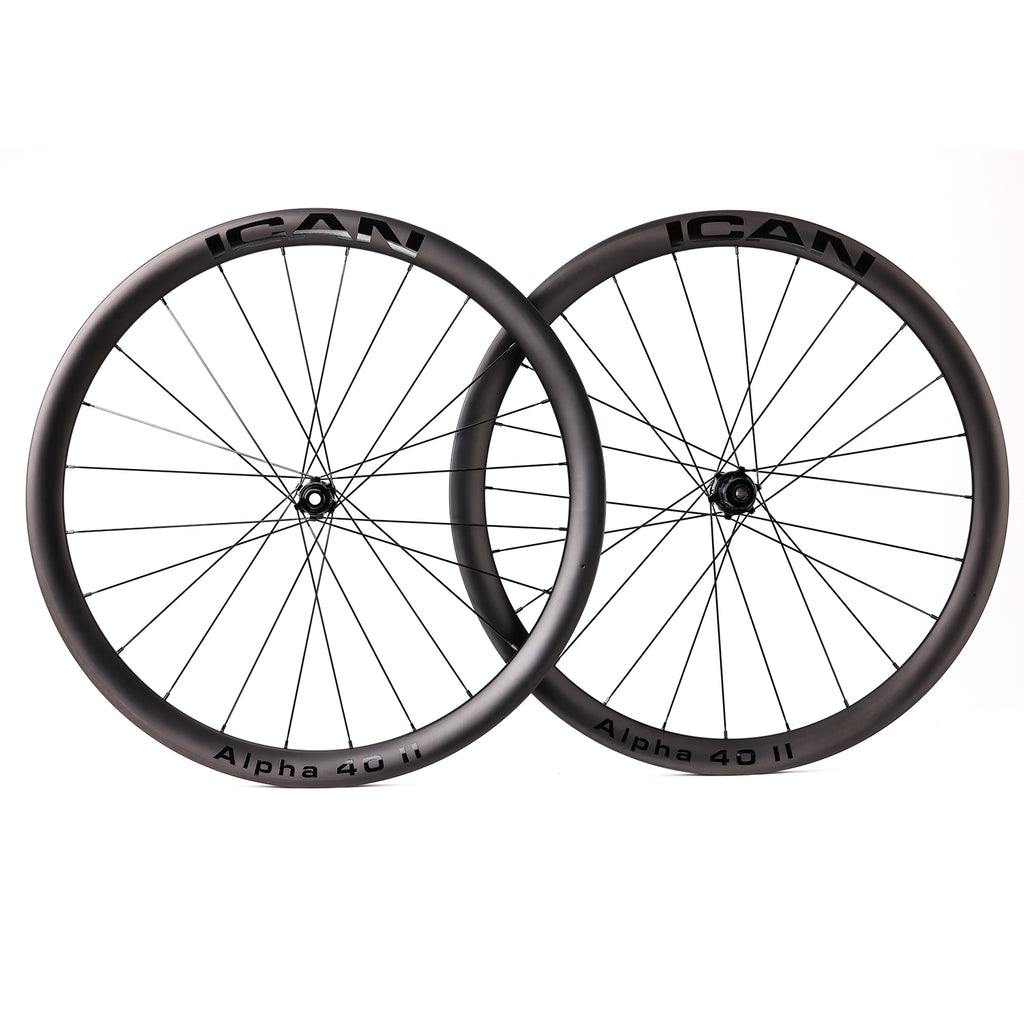 ICAN Alpha 40 II disc wheels TRIAERO