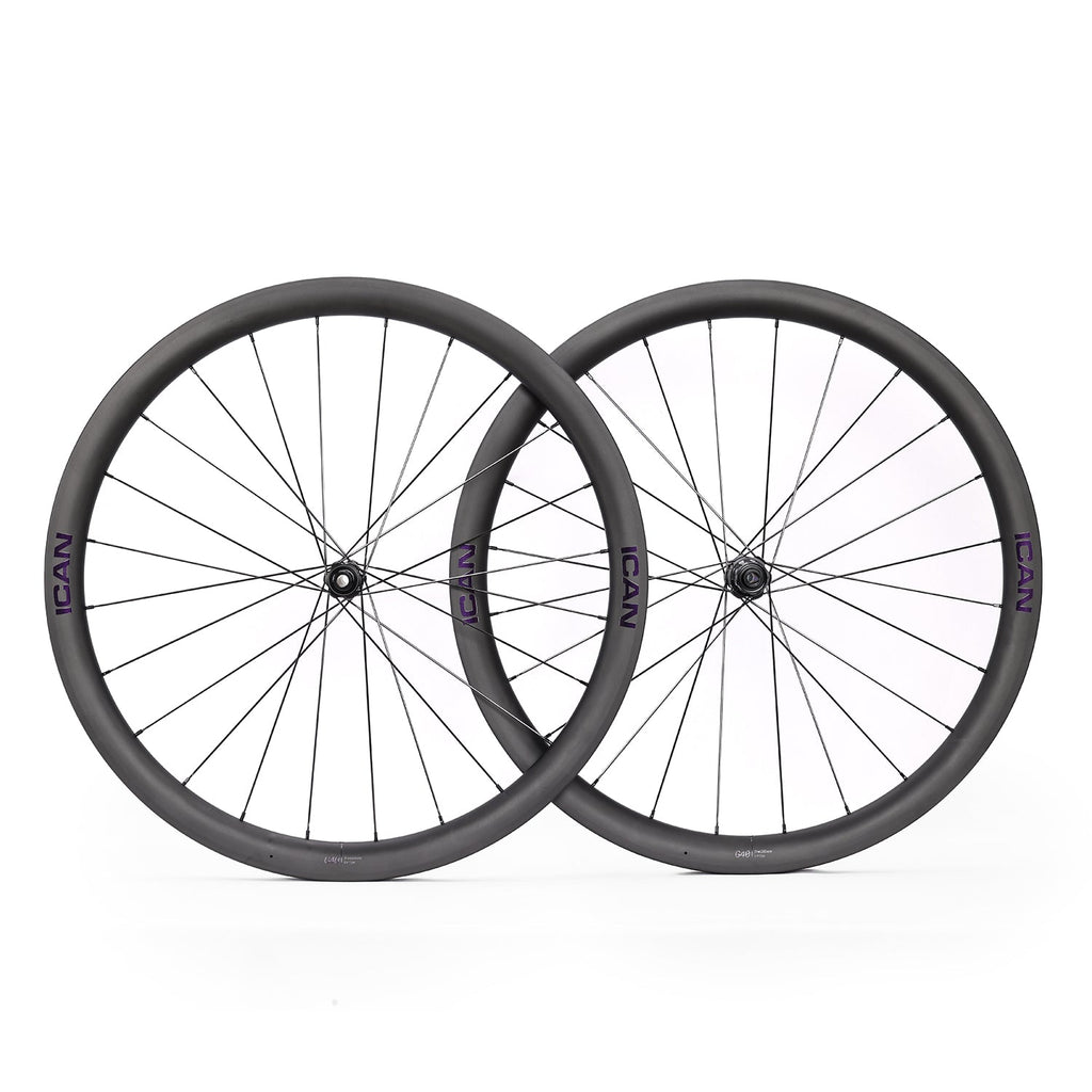 ICAN 700C G40 gravel wheels with DT-like ratchet system