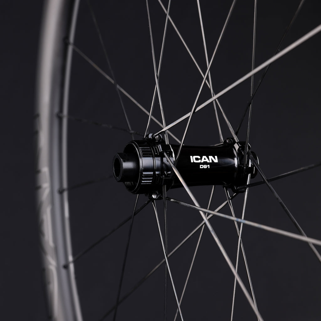 ICAN upgraded AERO 38 II disc wheels TRIAERO