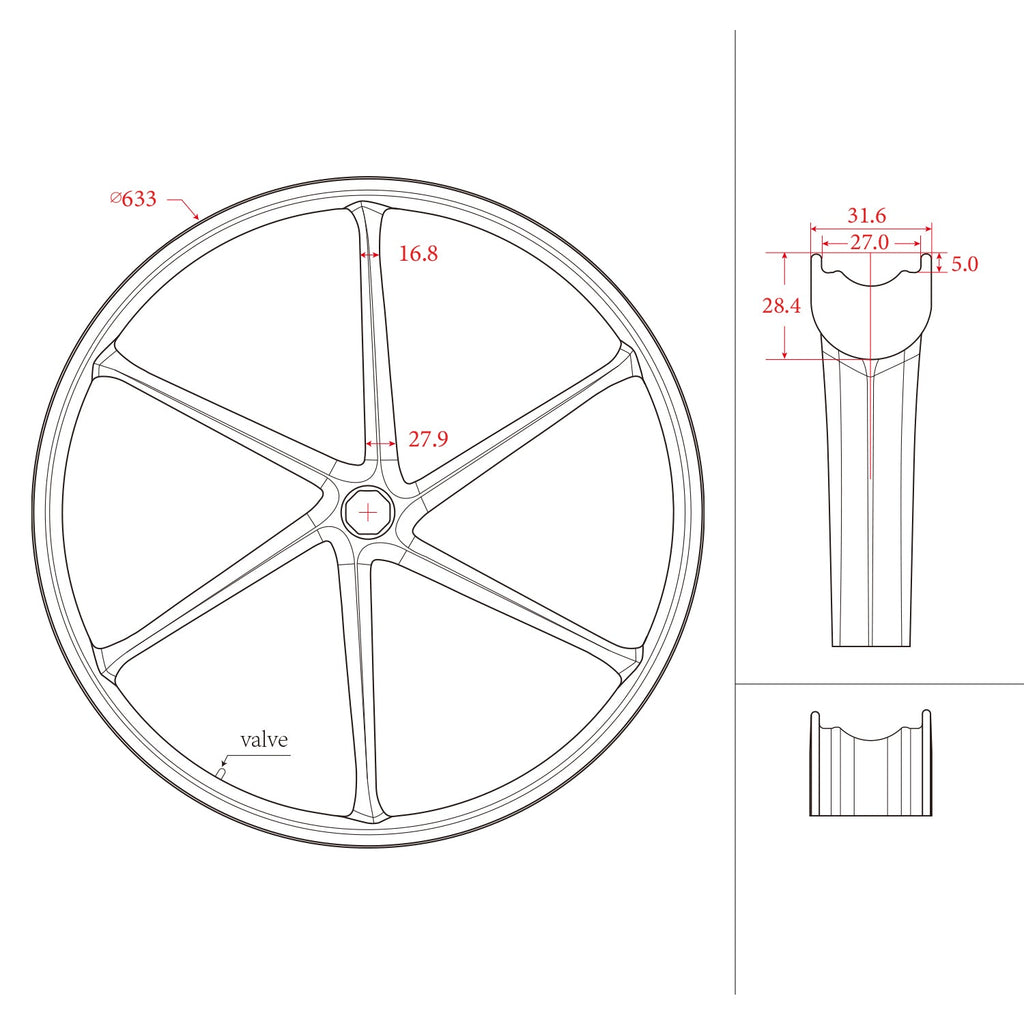 ICAN Vortex Gravel Wheels - Triaero