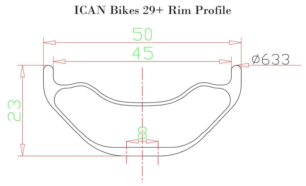 29er Fat Bike Wheels F945E - Triaero