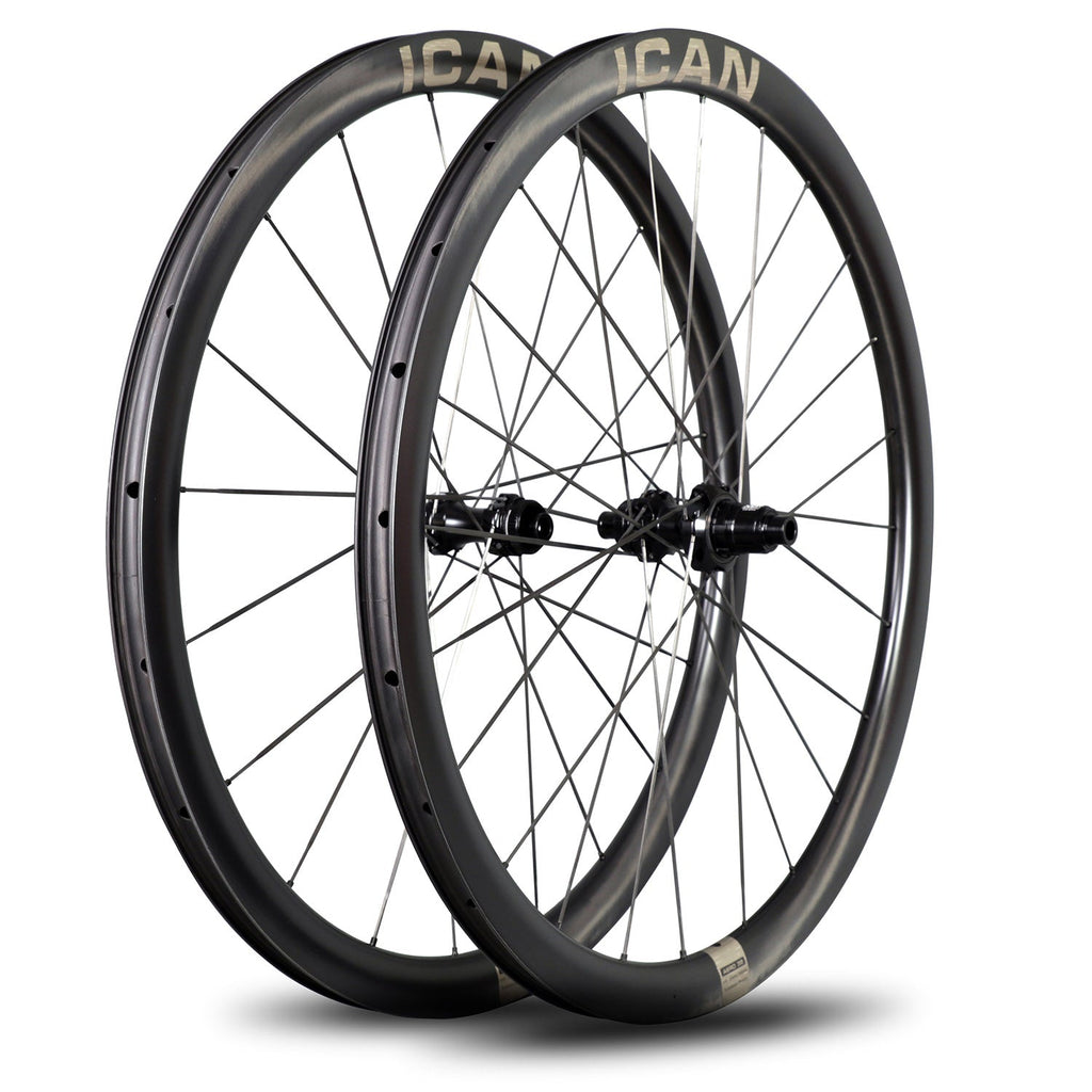38mm WD Carbon Spoke Disc Wheels - Triaero