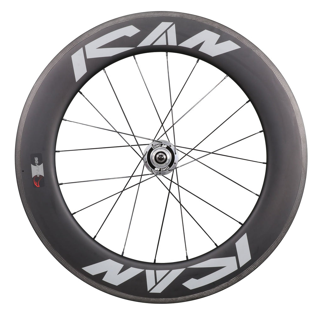 86mm Clincher Track Wheels DT370 Hub - Triaero
