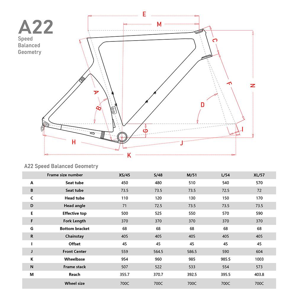 AERO Road Disc Bike A22