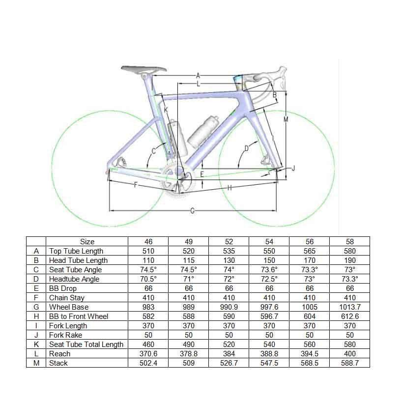 Road Bike Disc Frame A9 - Triaero