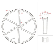 ICAN Vortex Gravel Wheels US(PRE - ORDER FOR DELIVERY Oct. 15th) - Triaero